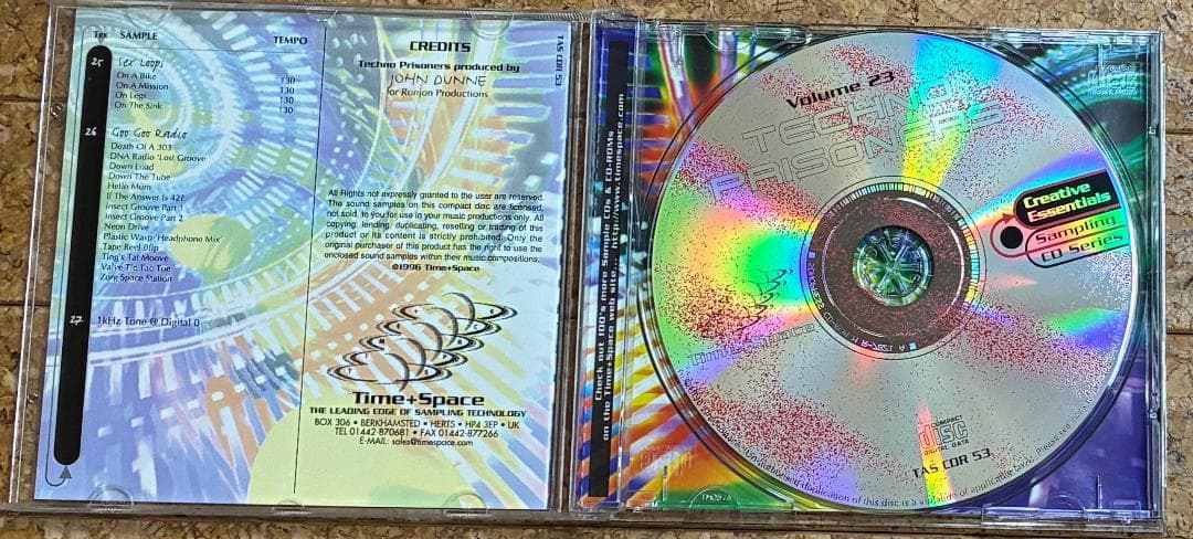 Time+Space サンプリングCD 8枚セット DTM サンプルパック