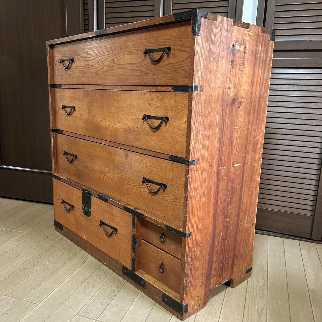 和ダンス　チェスト　和箪笥　アンティーク家具　レトロ　古物