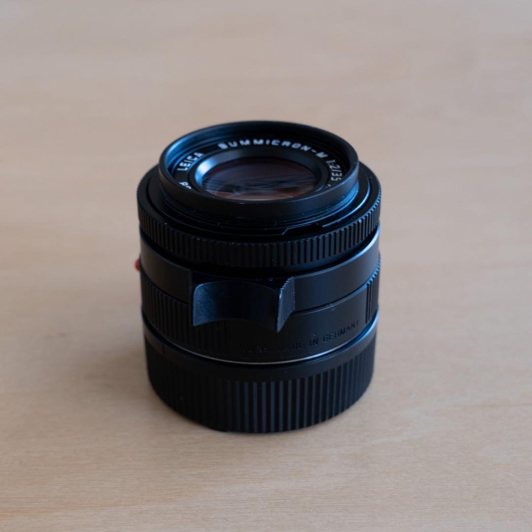 Leicaライカ summicron M35mm F2 ASPH 純正フード付