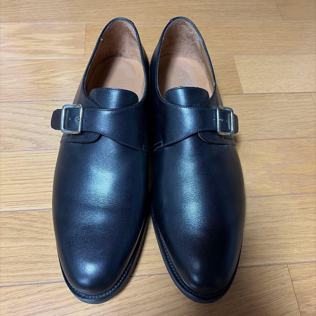 ラルフローレン　モンクストラップシューズ