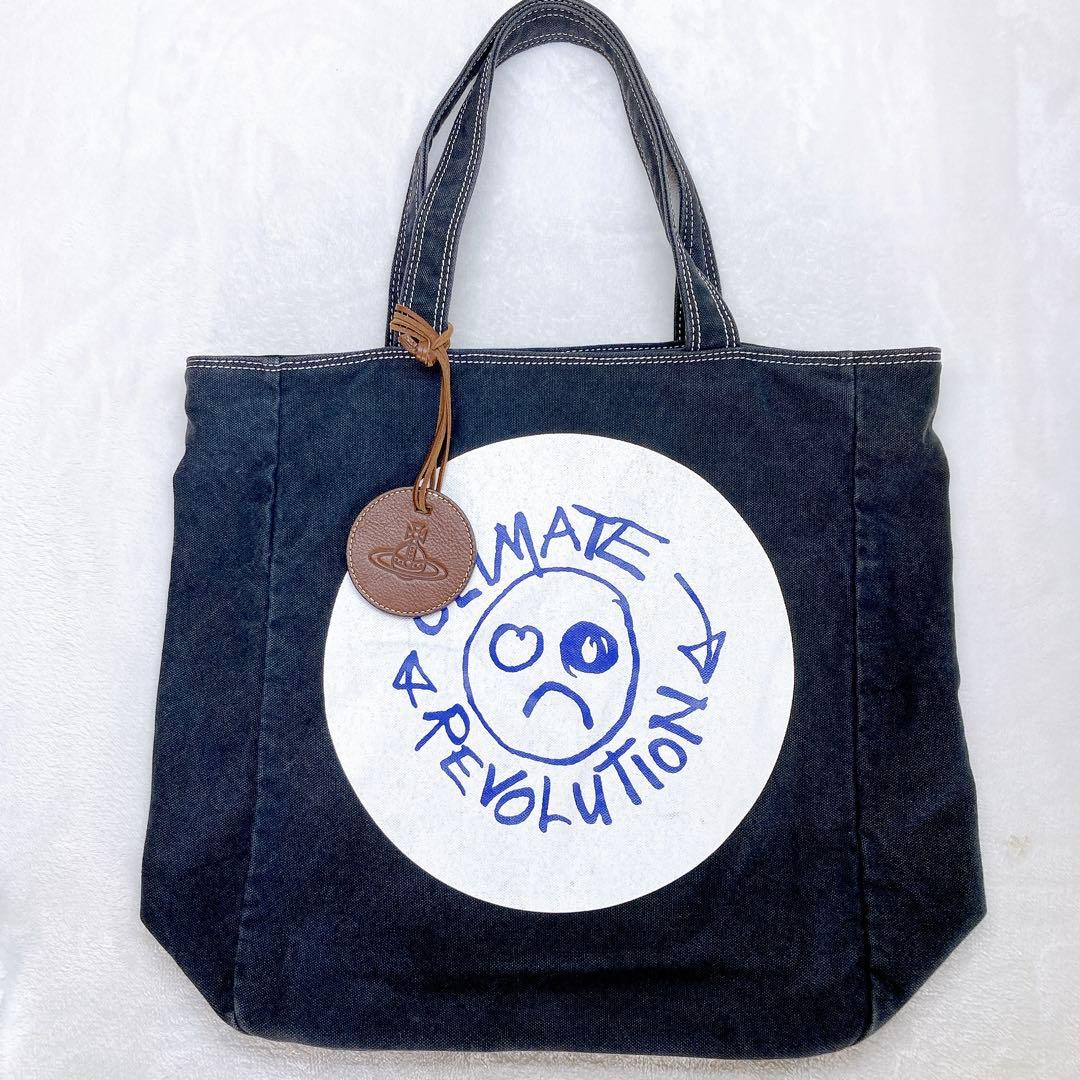 ✨激レア✨ヴィヴィアンウエストウッド トートバッグ キャンバス オーブ ロゴ