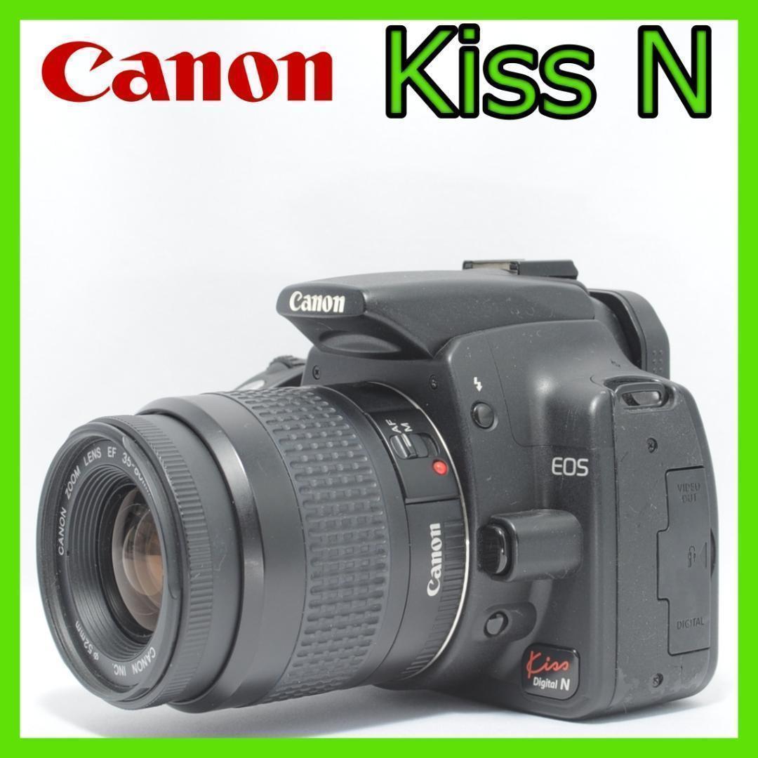 お手軽にデジタル一眼レフを❗️Canon Kiss N✨すぐ使えてスマホに転送