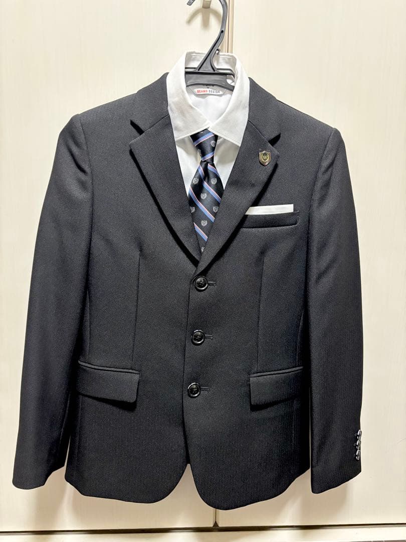 【Waltz by BEAMS DESIGN】フォーマルスーツ 150cm 黒