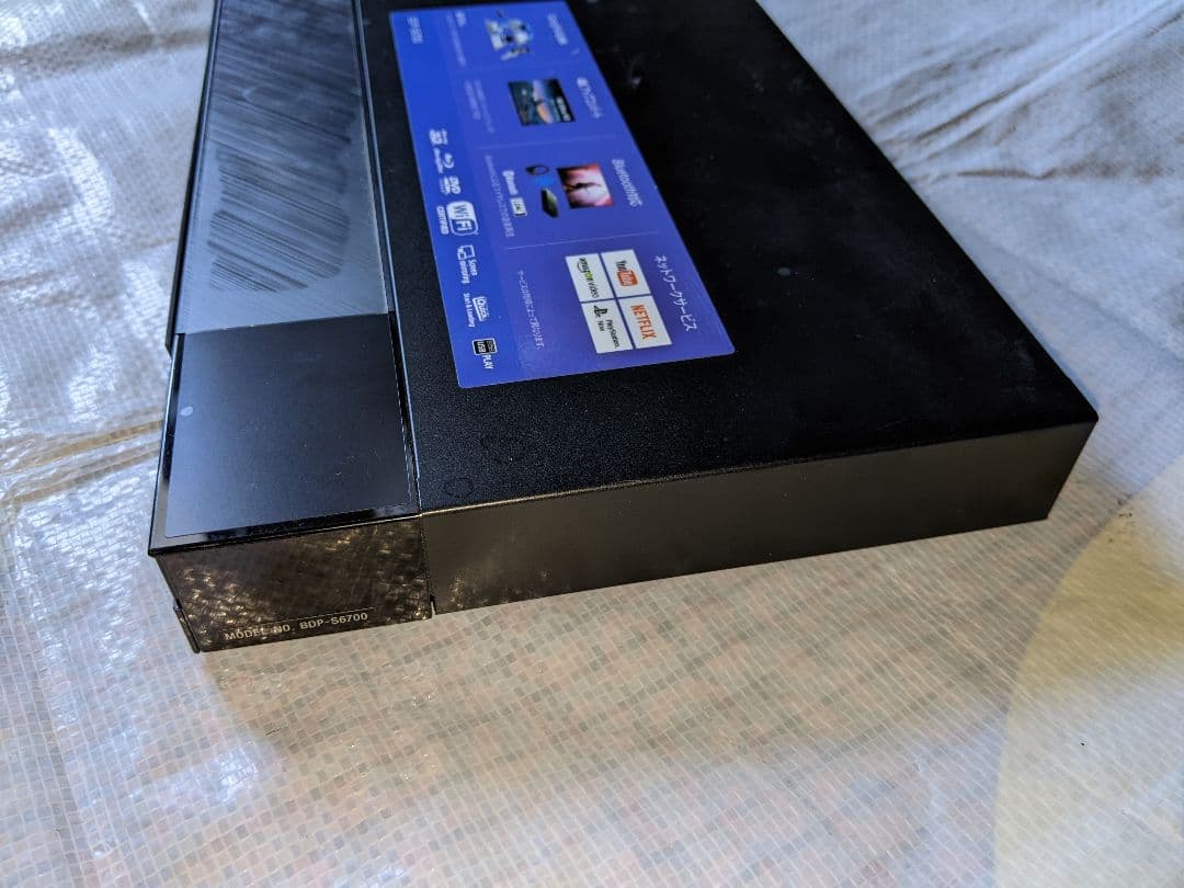 ソニー　ブルーレイプレーヤー　DVD　 4Kアップコンバート BDP-S6700