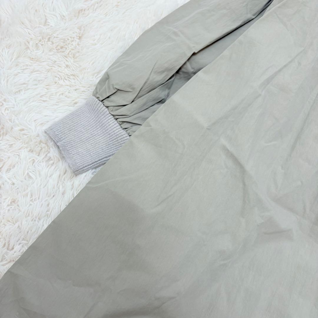 美品✨24SS✨ビアズリー　ニットコンビワンピース カーキ　ロングワンピース