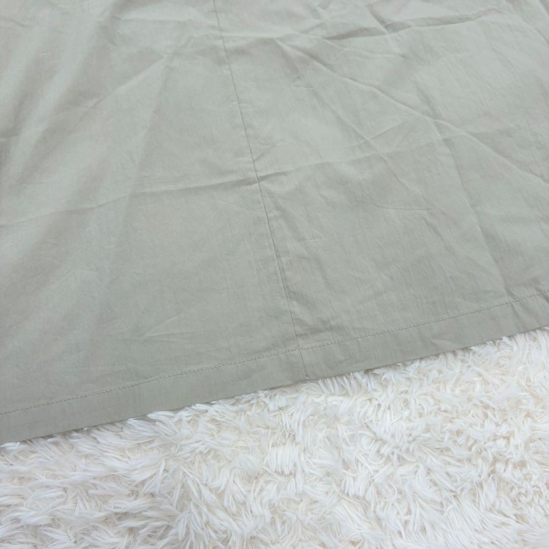 美品✨24SS✨ビアズリー　ニットコンビワンピース カーキ　ロングワンピース