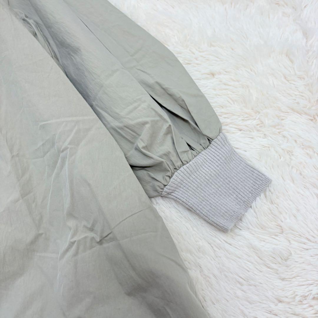 美品✨24SS✨ビアズリー　ニットコンビワンピース カーキ　ロングワンピース