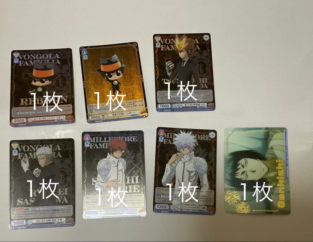 ヴァイスシュヴァルツブラウ 家庭教師ヒットマンREBORN! まとめ売り