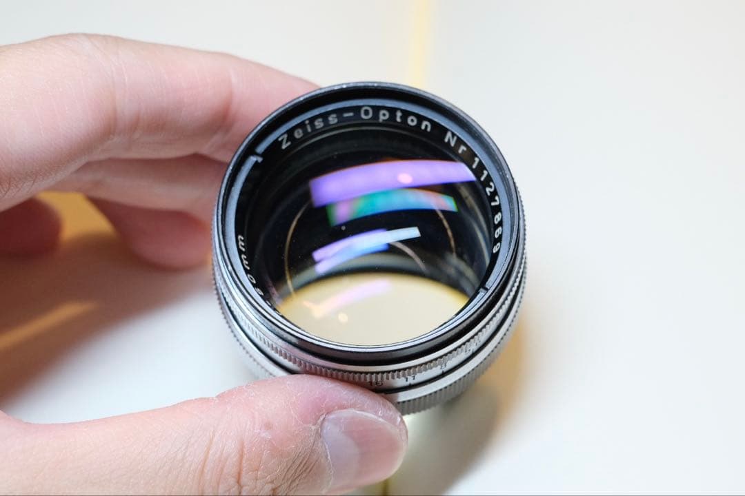 Zeiss-Opton Sonnar 1:1.5 f=50mm レンズ ドイツ製