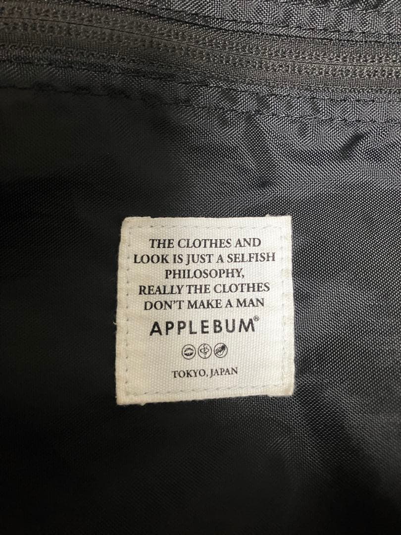 Applebum Big Square Shoulder Bag ブラック