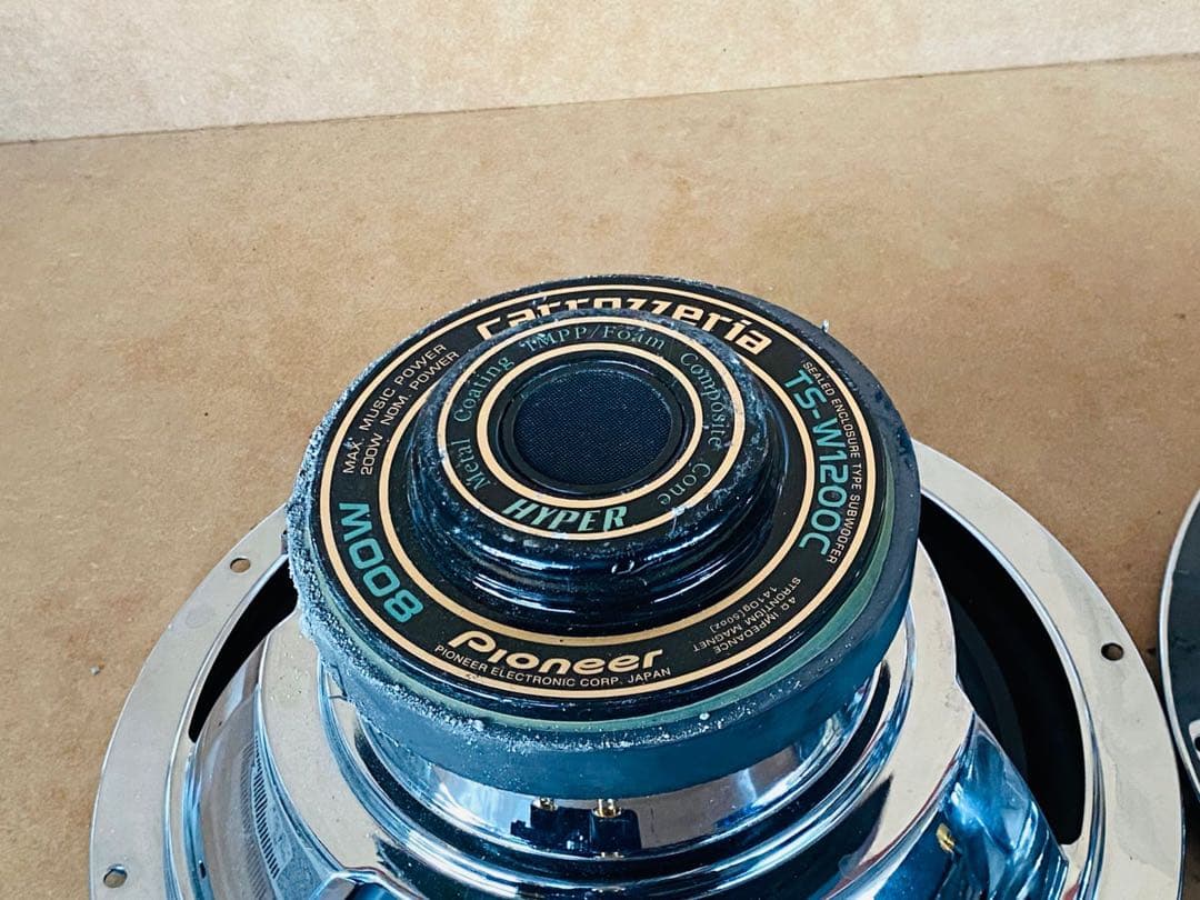 Pioneer TS-W1200C ウーファー 800W