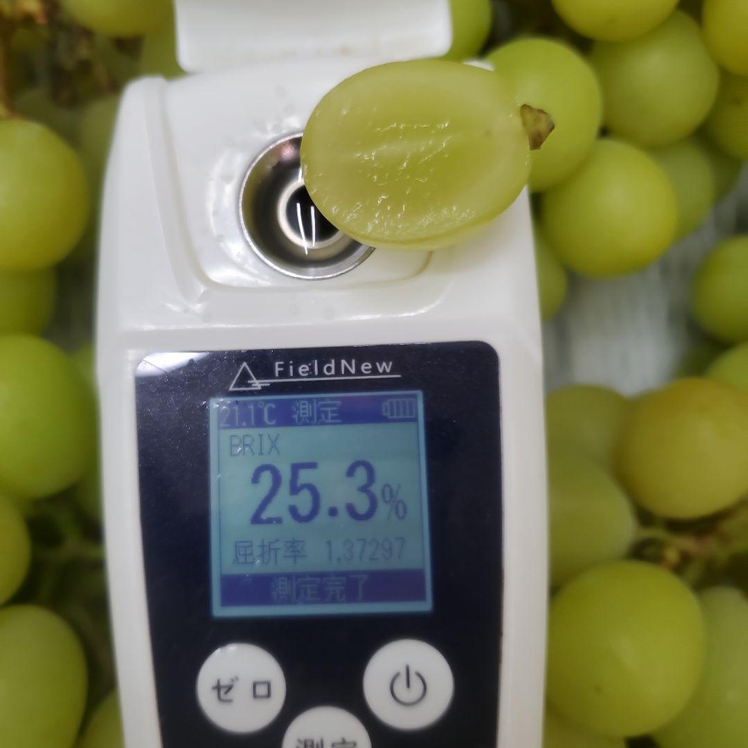 1⃣0️⃣ 山梨県産 シャインマスカット１３房 箱込み5.6キロ