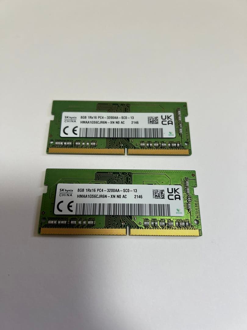 SK hynix DDR4 3200AA 8GB×2 16GB