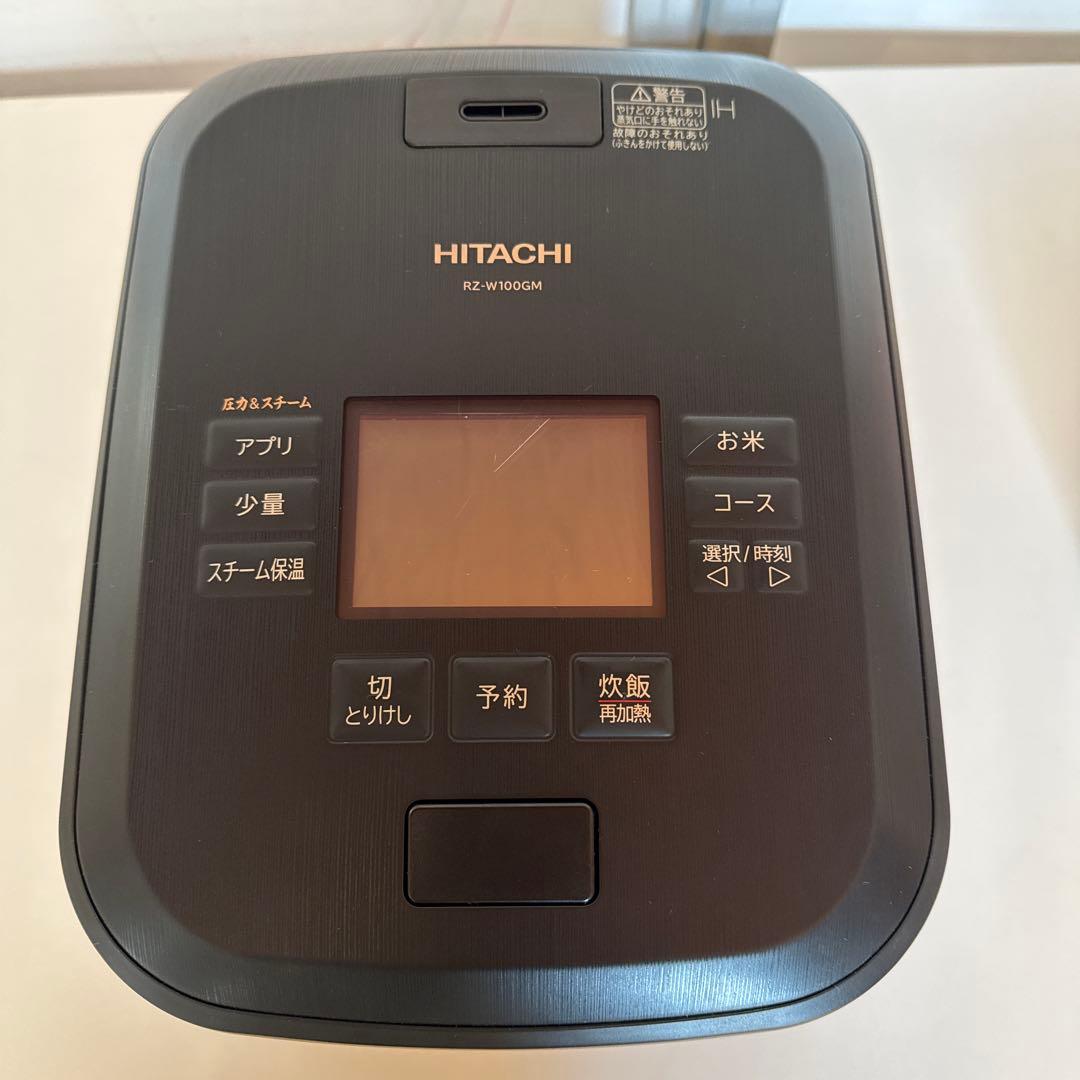 [ジャンク]HITACHI 炊飯器 RZ-W100GM -2025年製