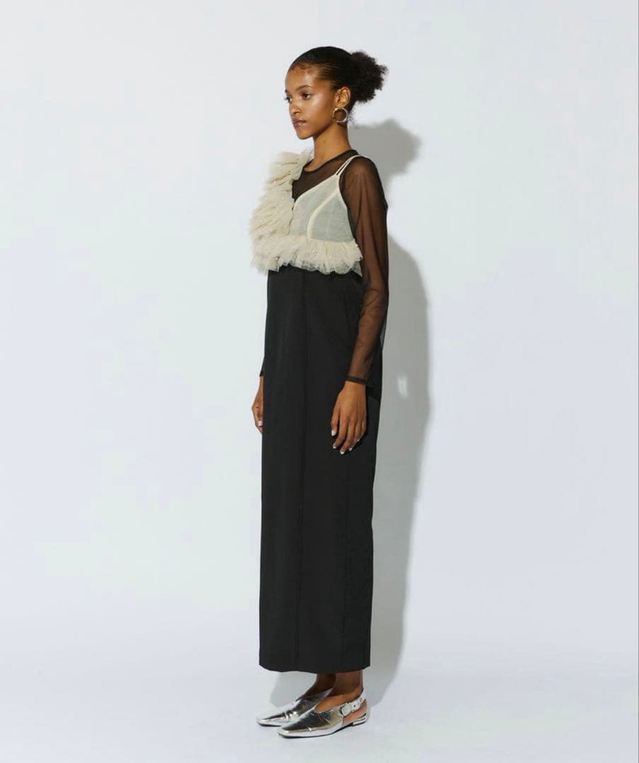 【美品】ANDRESDアンドレスド　Sサイズ　結婚式　お呼ばれドレス　ワンピース