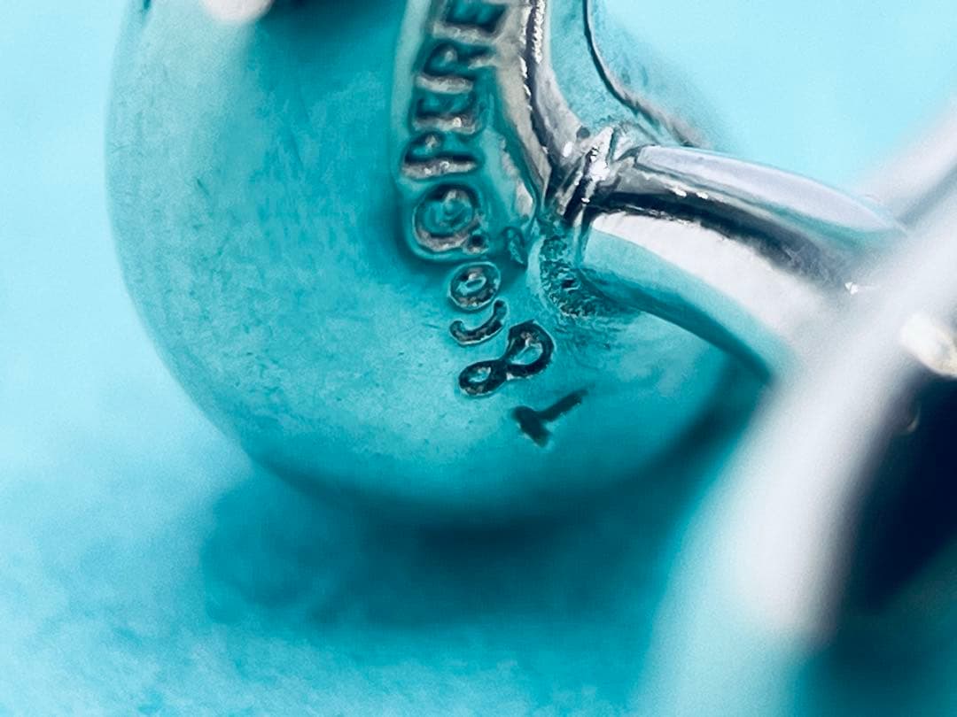 h584 希少　美品　ティファニー　エターナルサークル　カフス　シルバー　925