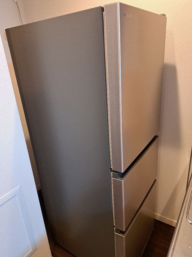 日立冷蔵庫 R27-NV 265L シャンパン