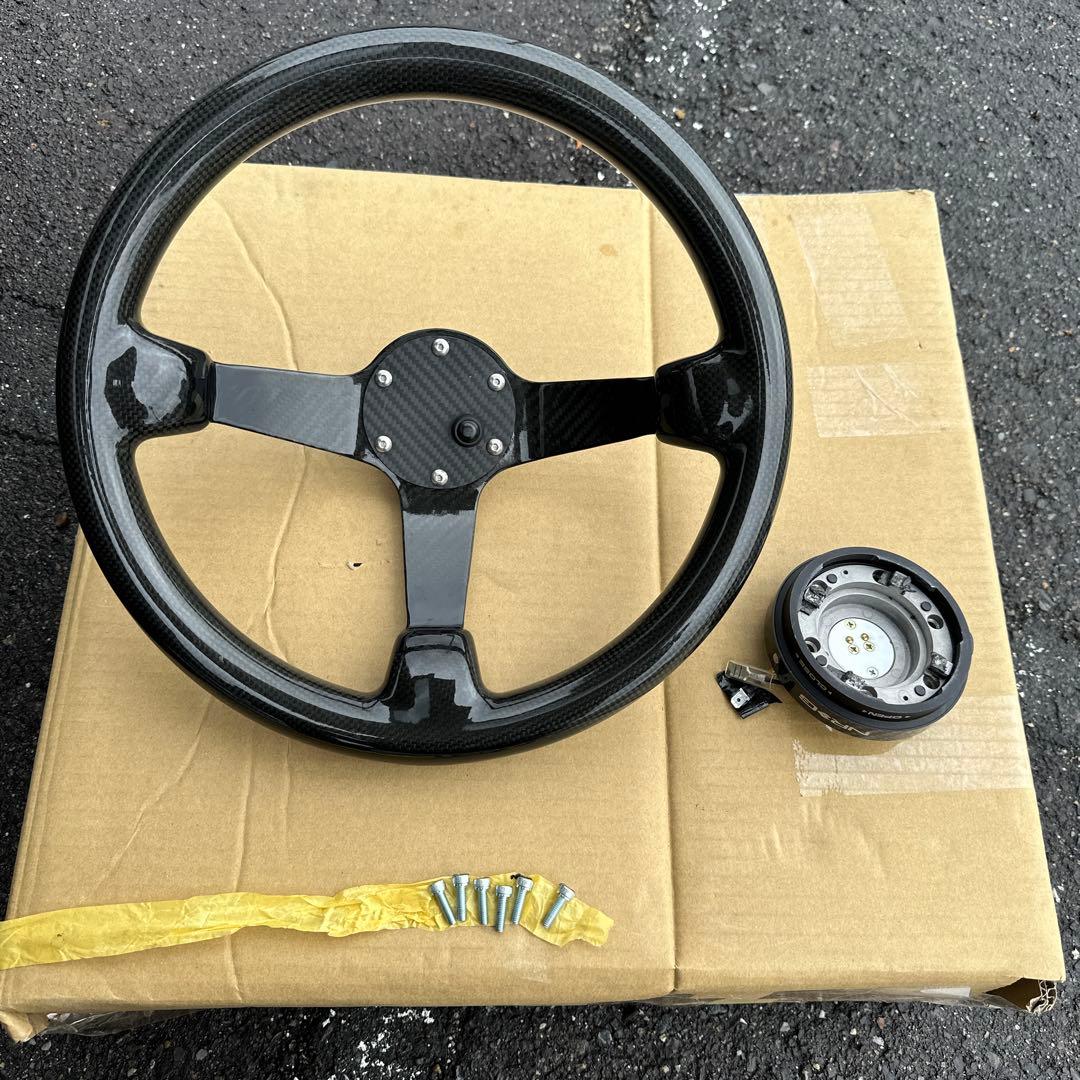 NRG ショートボス ステアリング付き