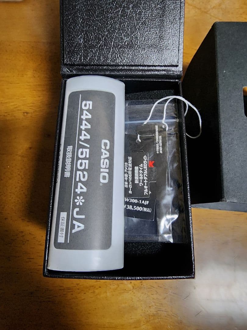 新品未使用 CASIO カシオ Gショック 腕時計 黒 ブラック シルバー