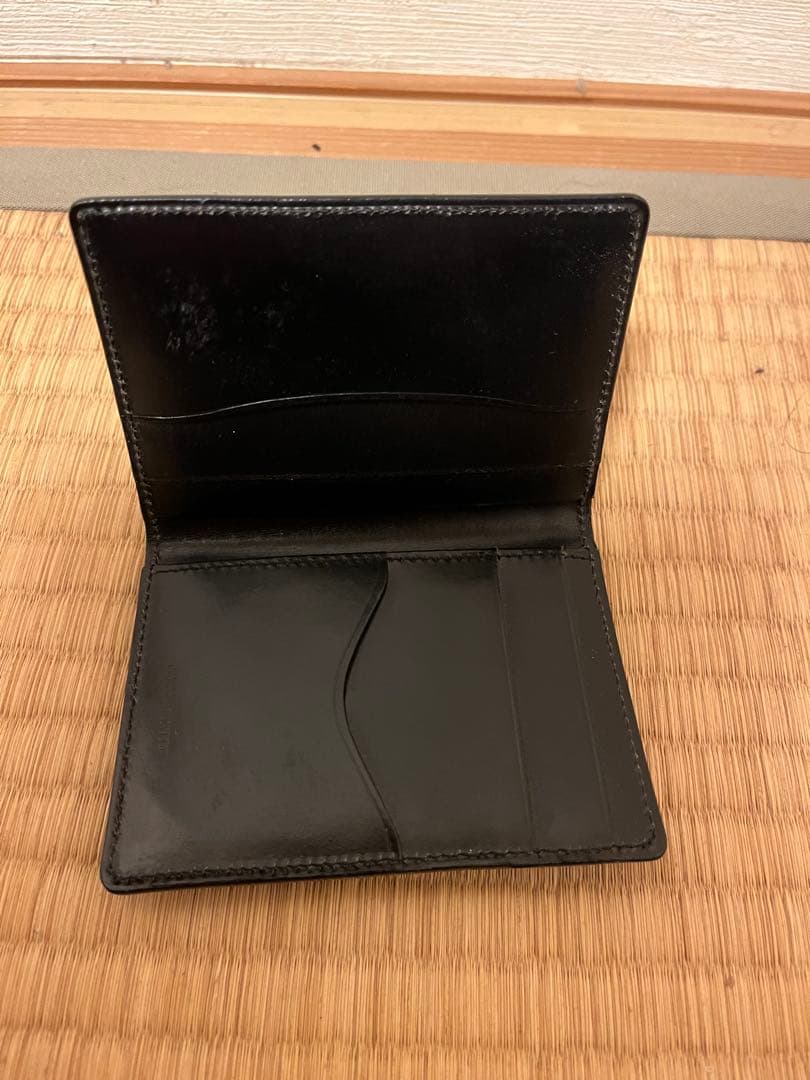 ココマイスター　ブライドルレザー名刺入れ