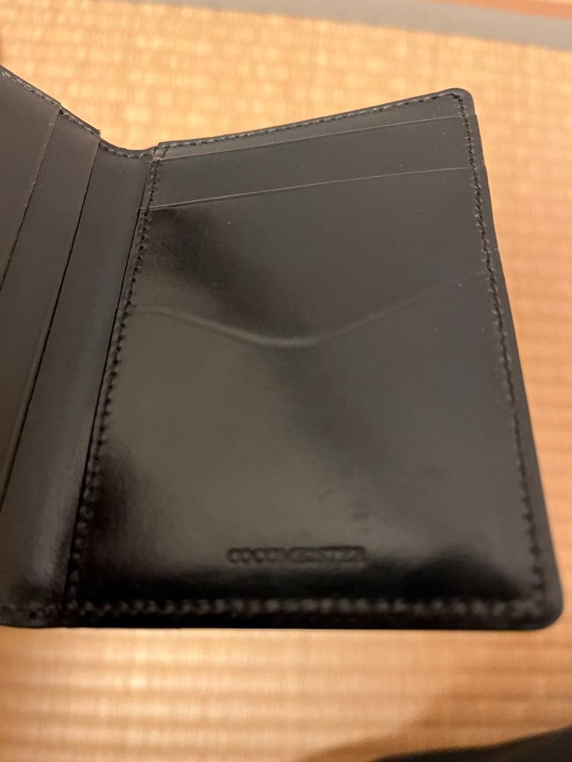 ココマイスター　ブライドルレザー名刺入れ