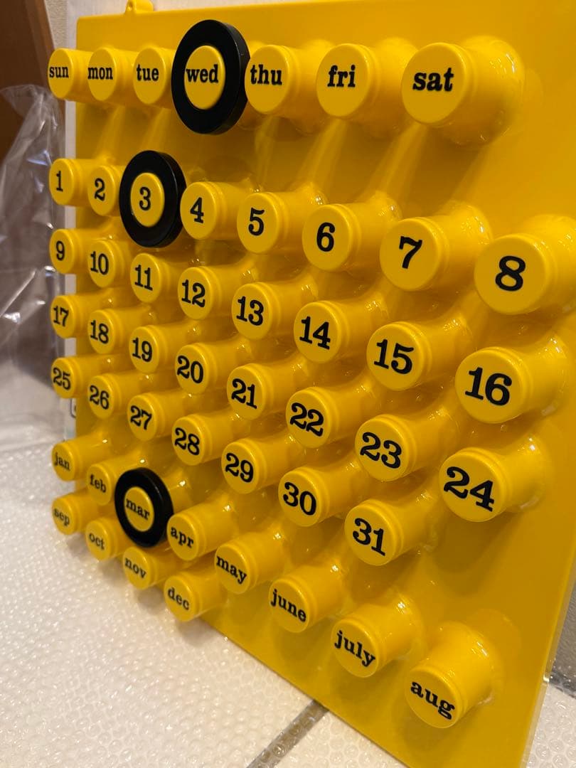 正規品　Ring-A-Date 万年カレンダー　MOMA リングカレンダー