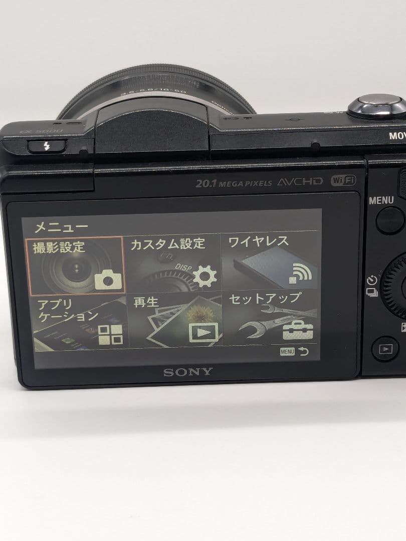 ジャンク SONY ミラーレス一眼 α5000 ソニー selp1650
