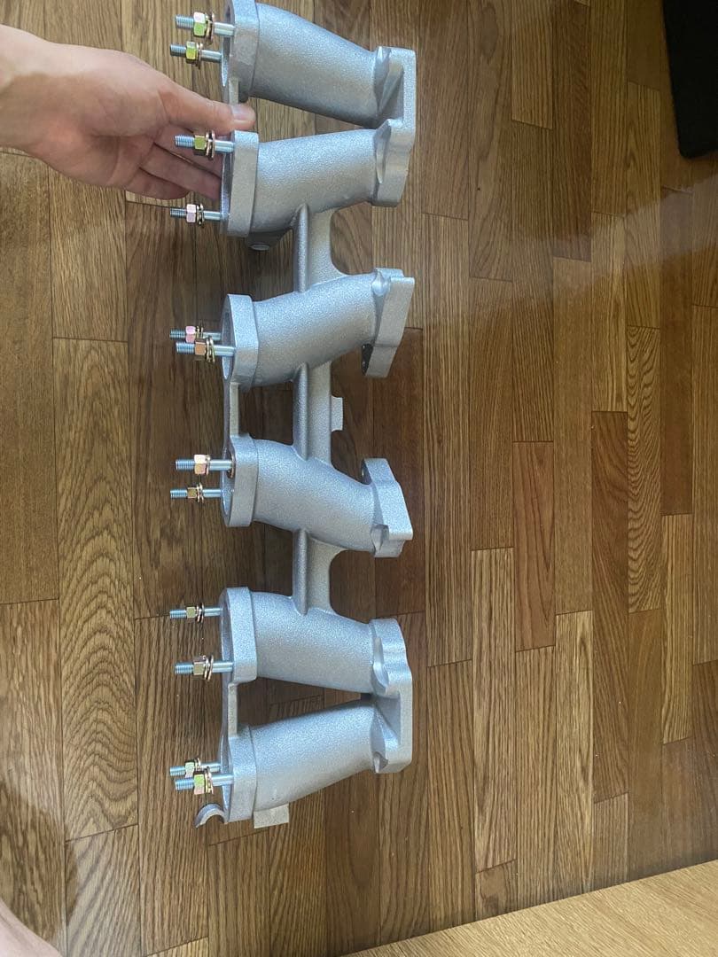 アルミ製 L型　L28 ジャンク　インマニ　ソレックス　ウェーバー