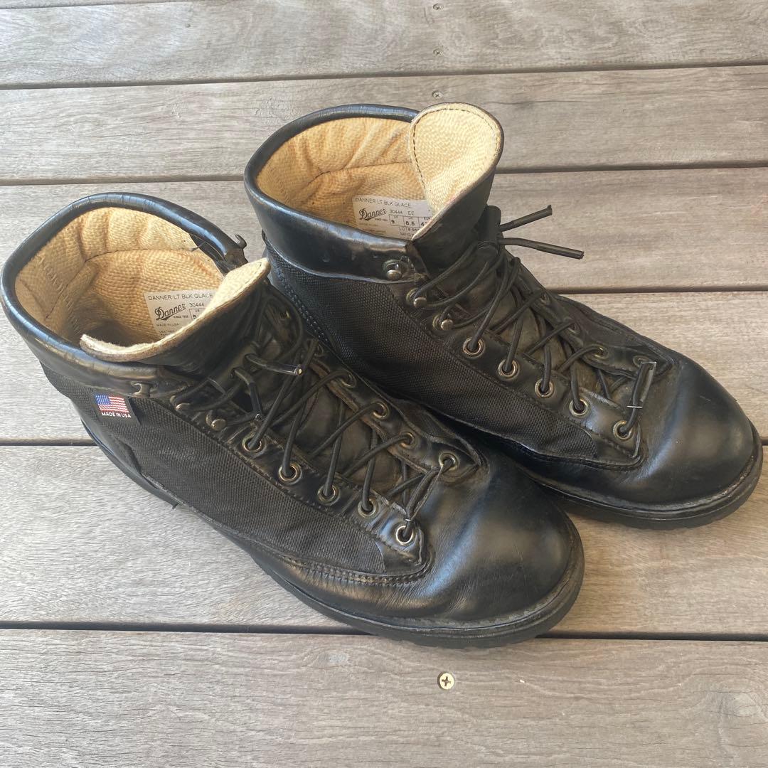 Danner 黒 ワークブーツ