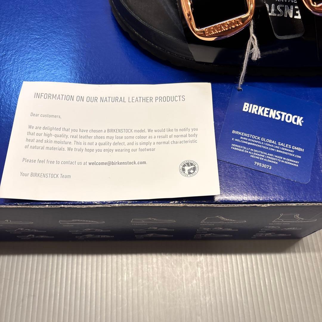 未使用！BIRKENSTOK アリゾナ ビッグバックル　ブラック26cm 正規品