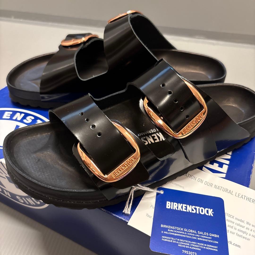 未使用！BIRKENSTOK アリゾナ ビッグバックル　ブラック26cm 正規品