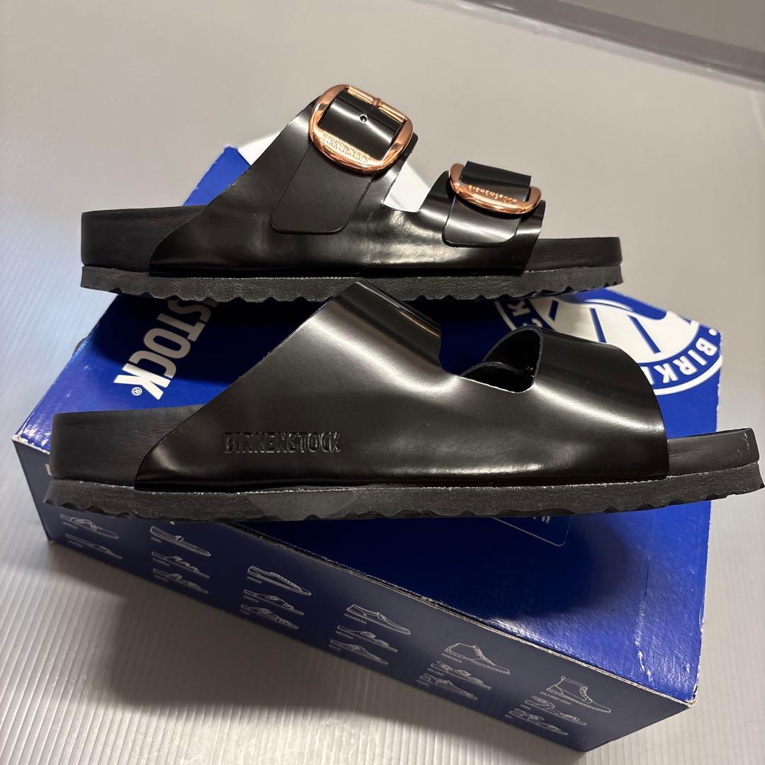 未使用！BIRKENSTOK アリゾナ ビッグバックル　ブラック26cm 正規品