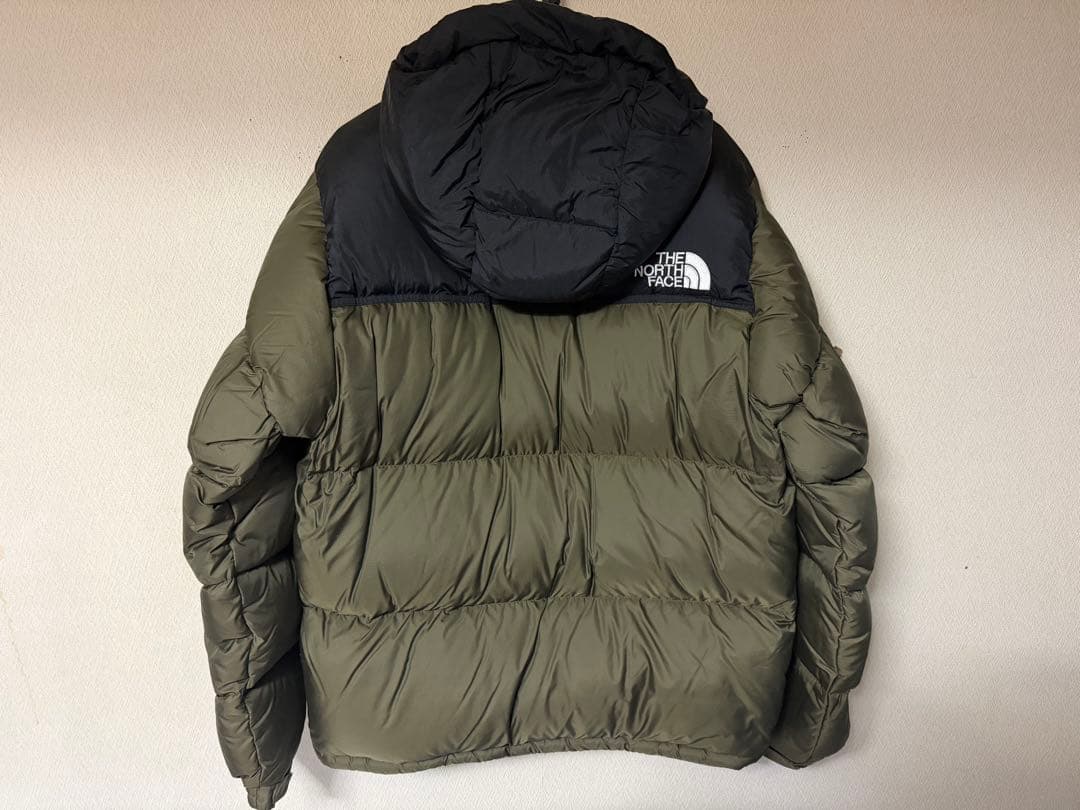 THE NORTH FACE ダウンジャケット オリーブグリーン/ブラック