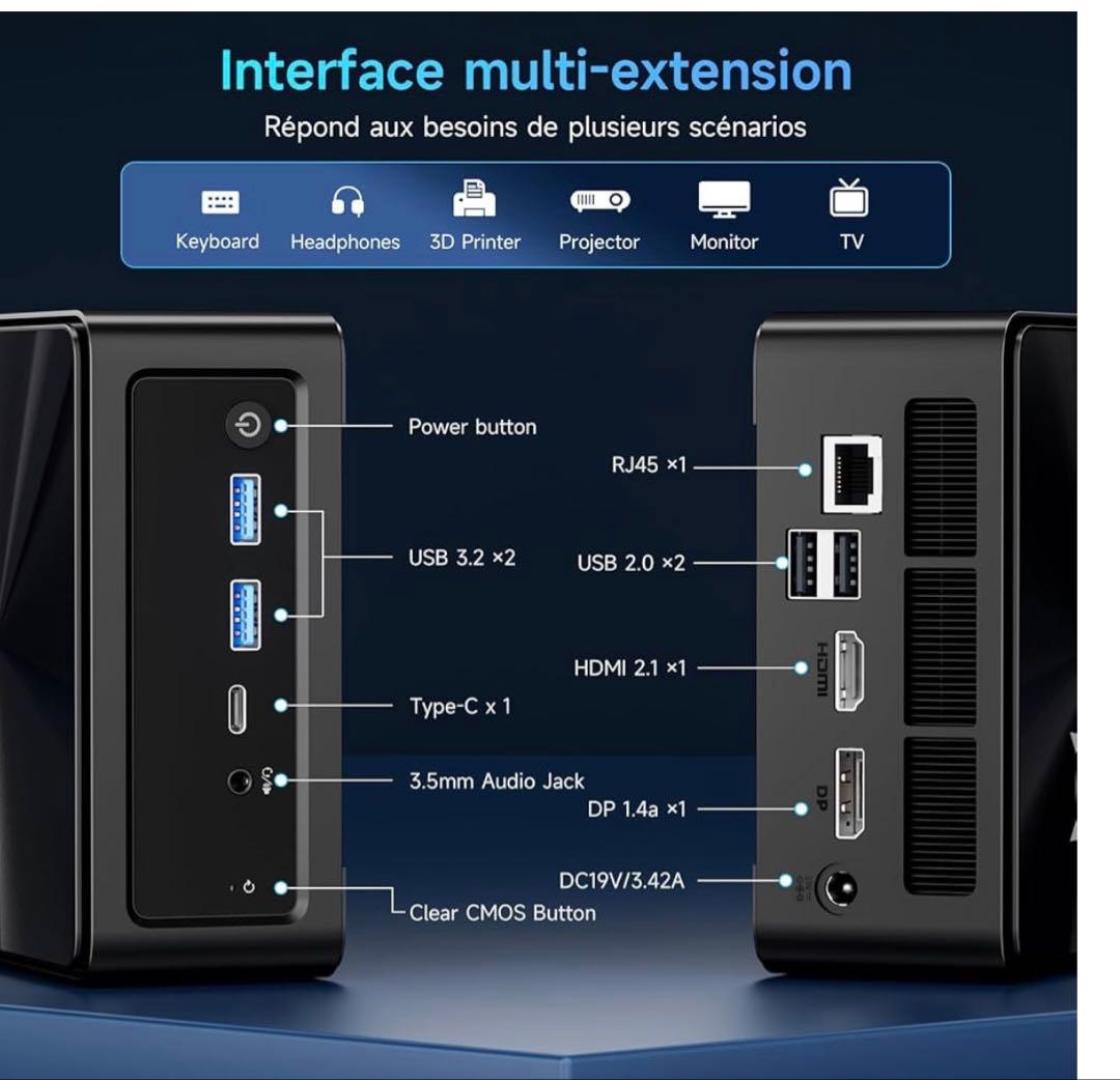 ミニPC BMAX B9Power Mini PC