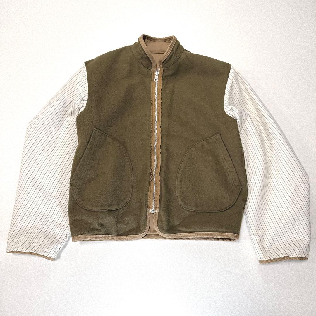美品⭐️45rpm 45R ジャケット リバーシブル コットンウール 2 日本製