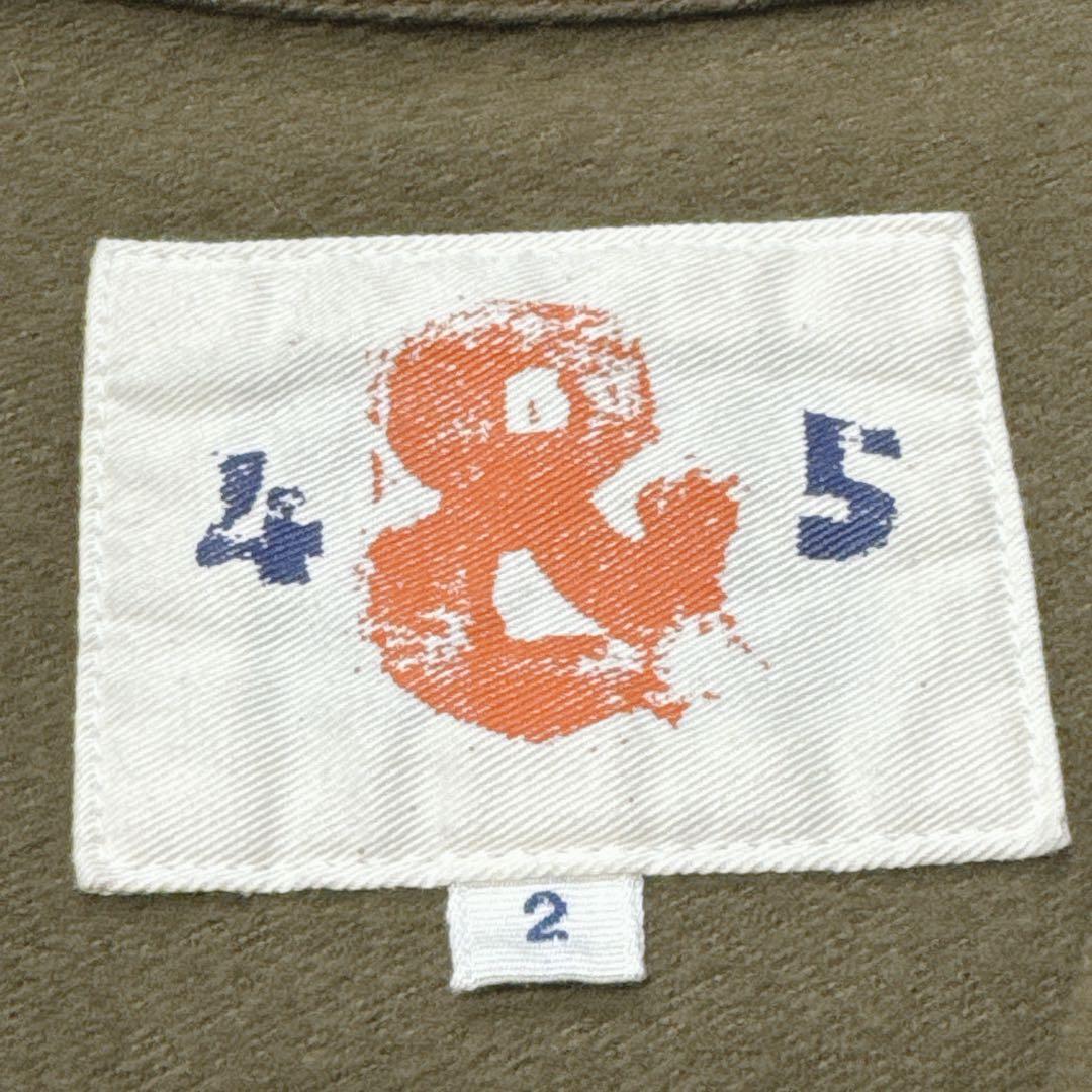 美品⭐️45rpm 45R ジャケット リバーシブル コットンウール 2 日本製