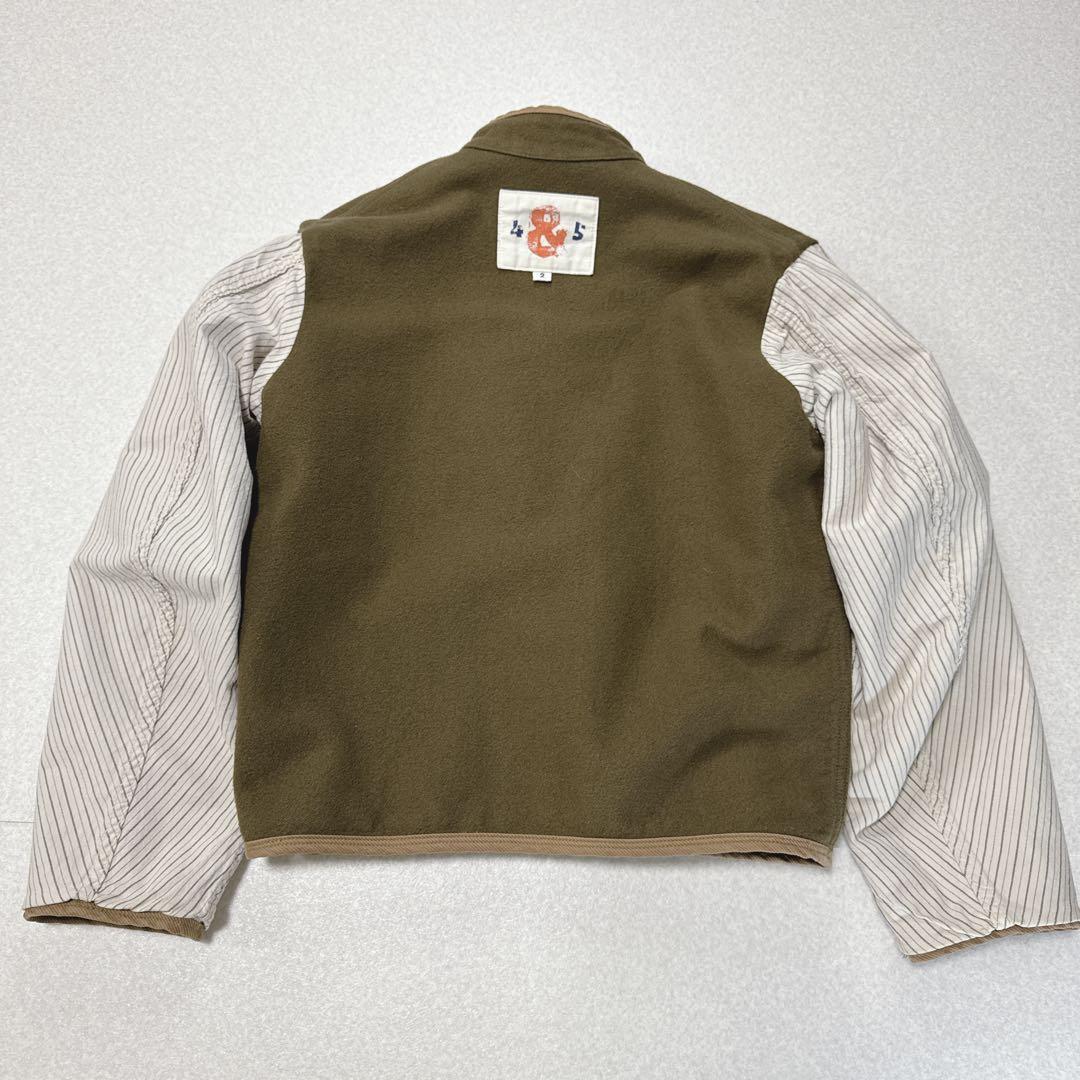 美品⭐️45rpm 45R ジャケット リバーシブル コットンウール 2 日本製