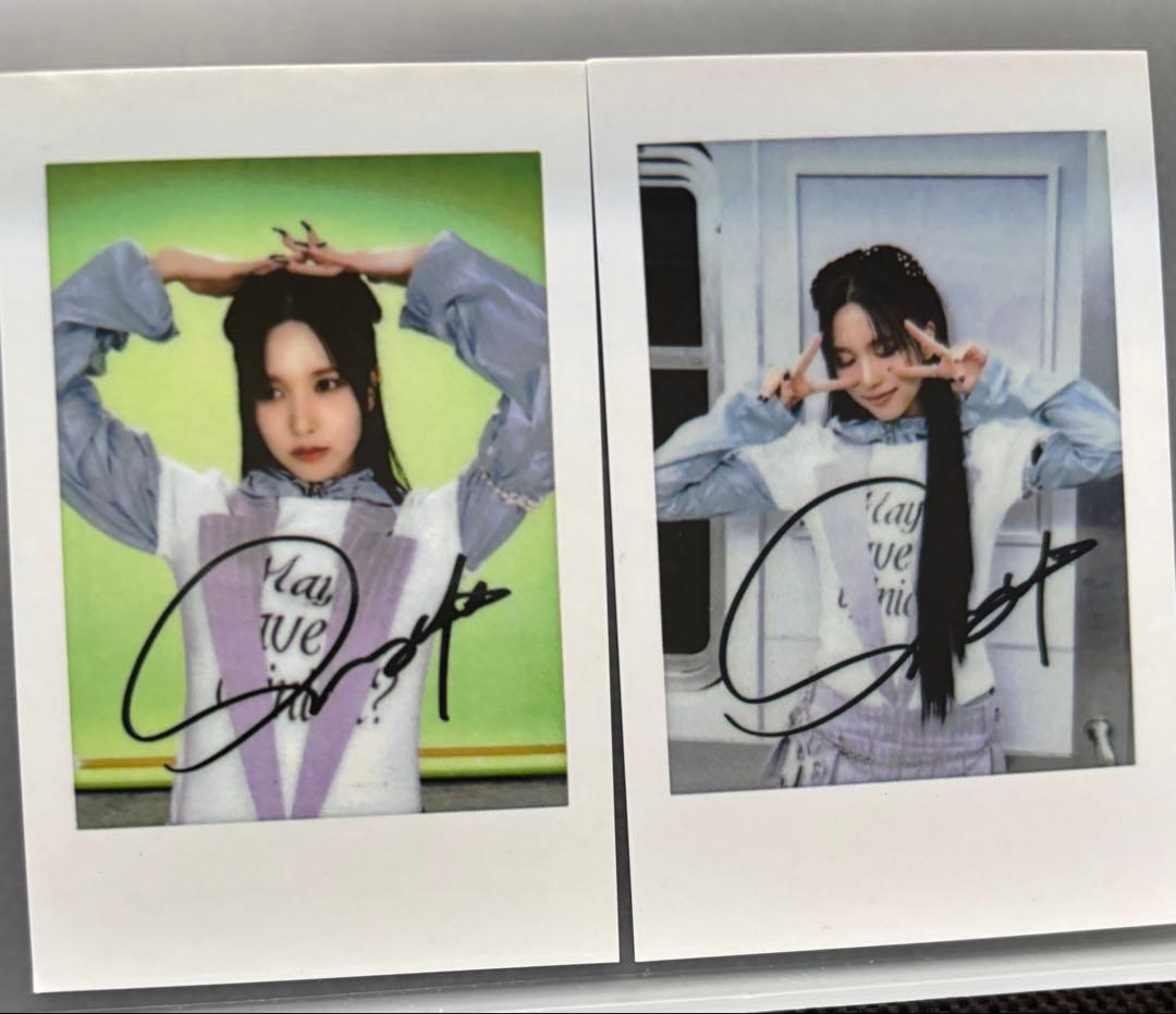 TWICE ミナ 上海サイン会限定トレカ　2枚セット
