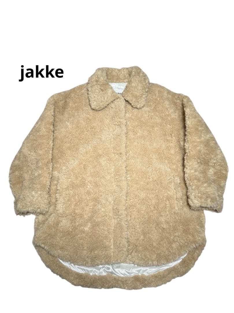 jakke AMY BISCUIT ファーコート