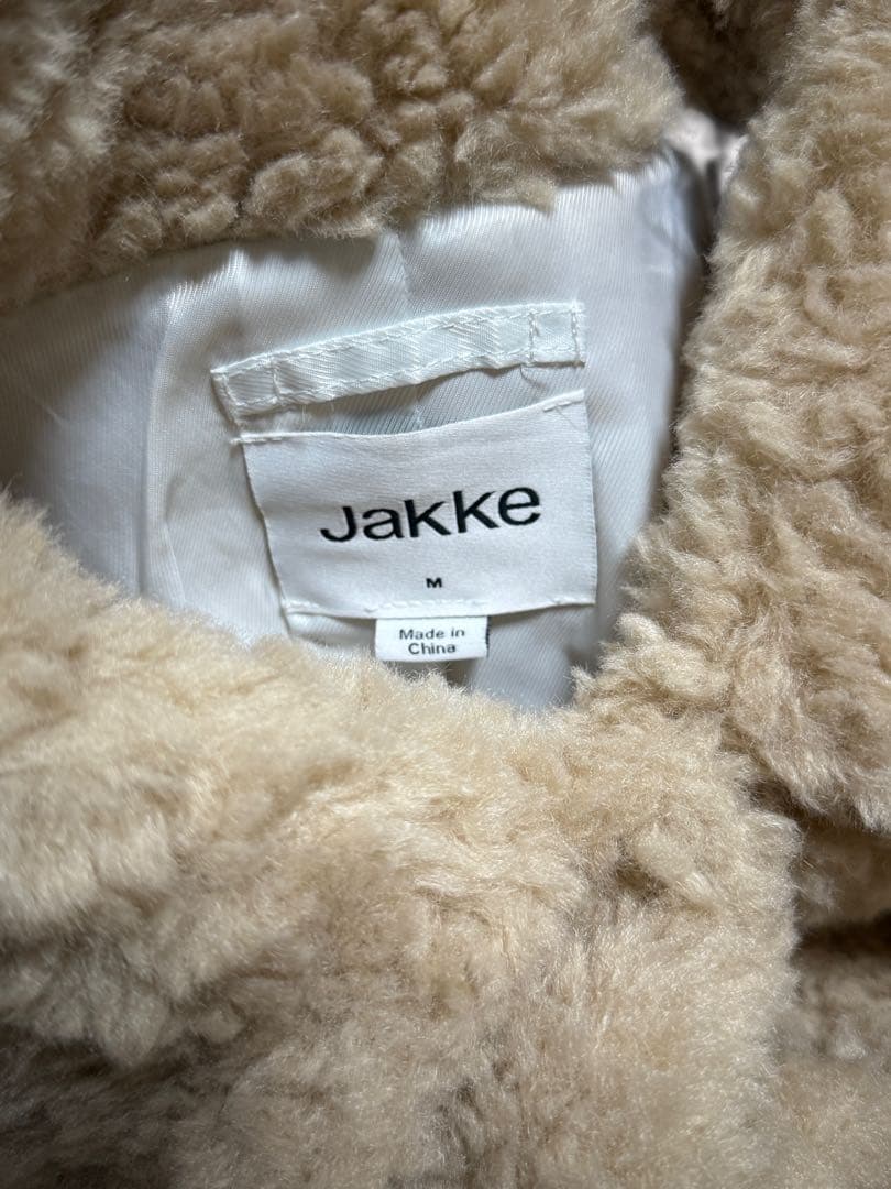 jakke AMY BISCUIT ファーコート