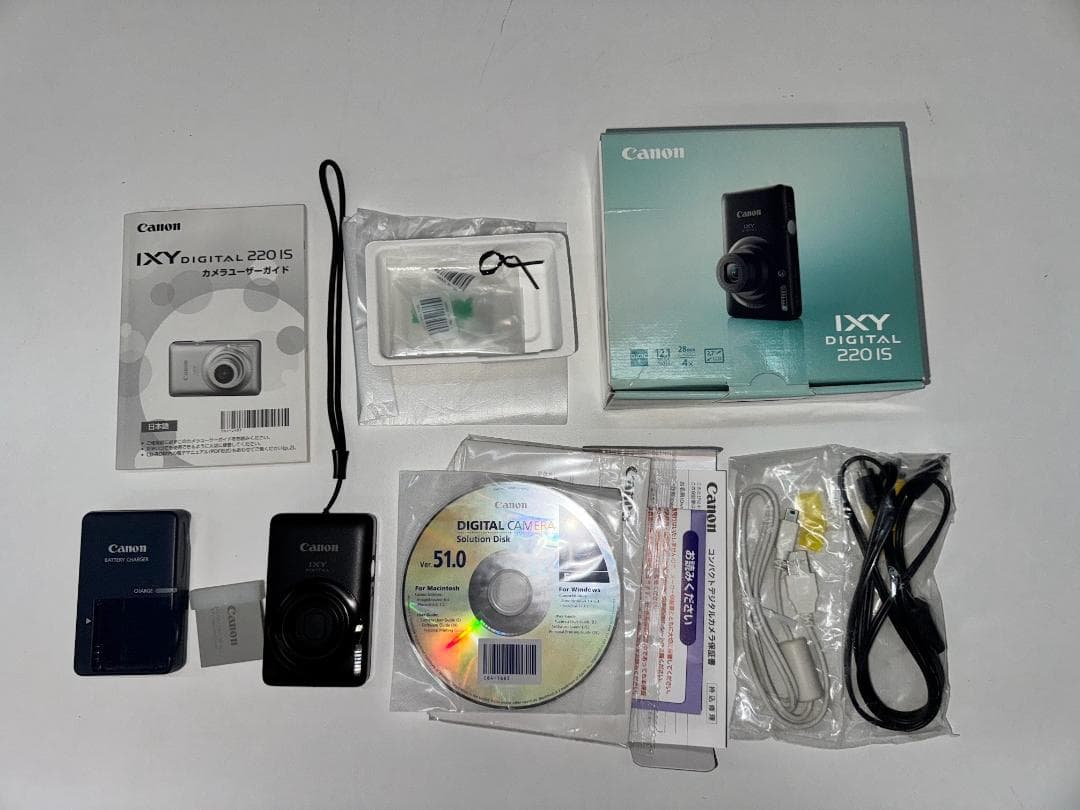 Canon IXY DIGITAL 220 IS デジカメ