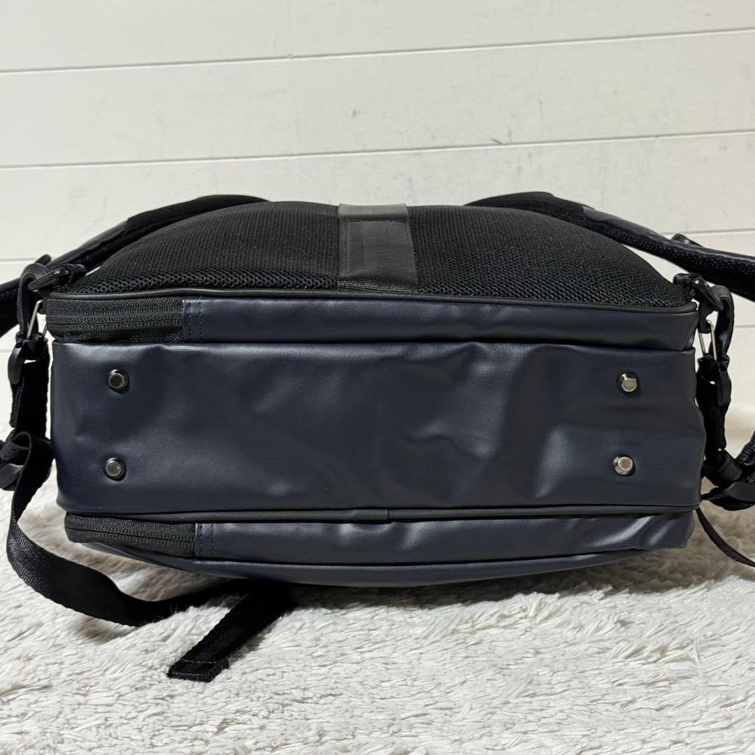 未使用✨ace. エース　ガジェダブル　バックパック　ネイビー　強撥水　2way