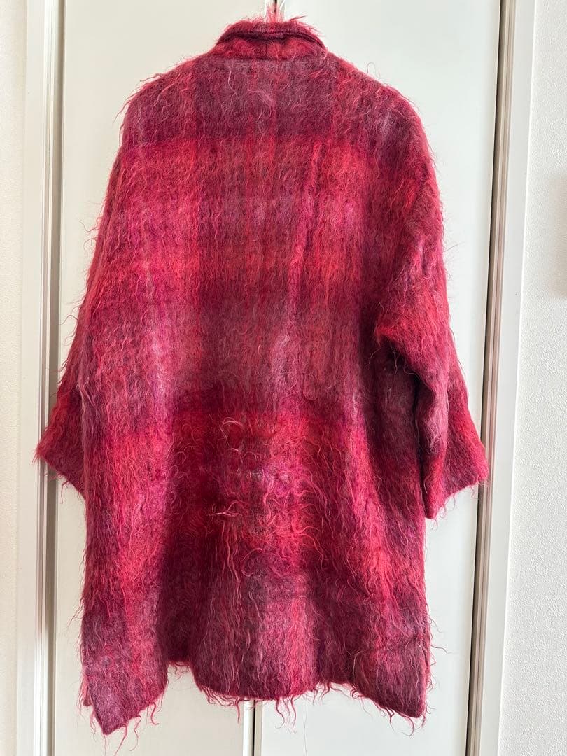 vintage モヘア　コート　アウター　古着コート　ジャケット