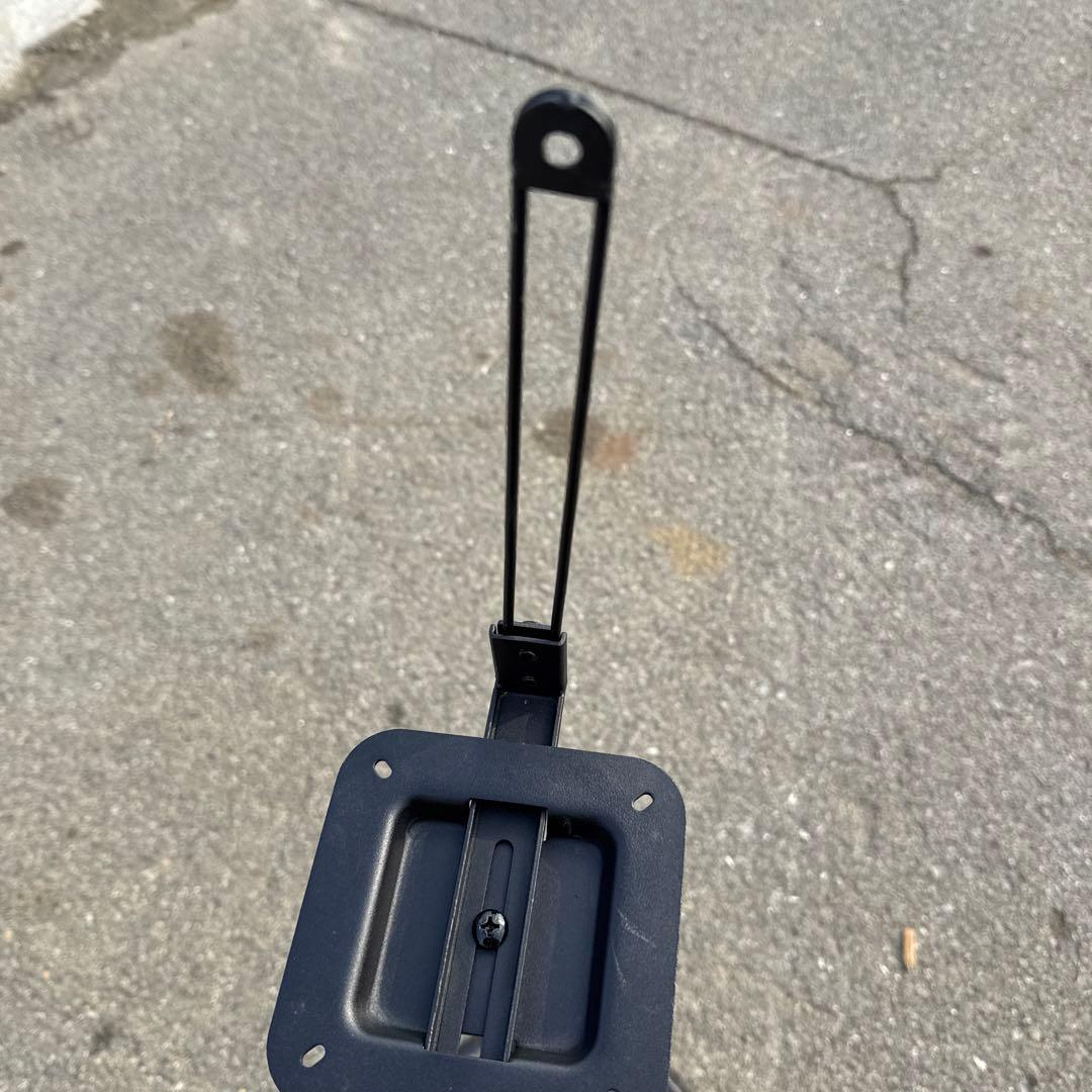 eono スピーカースタンド ブラック2本セット