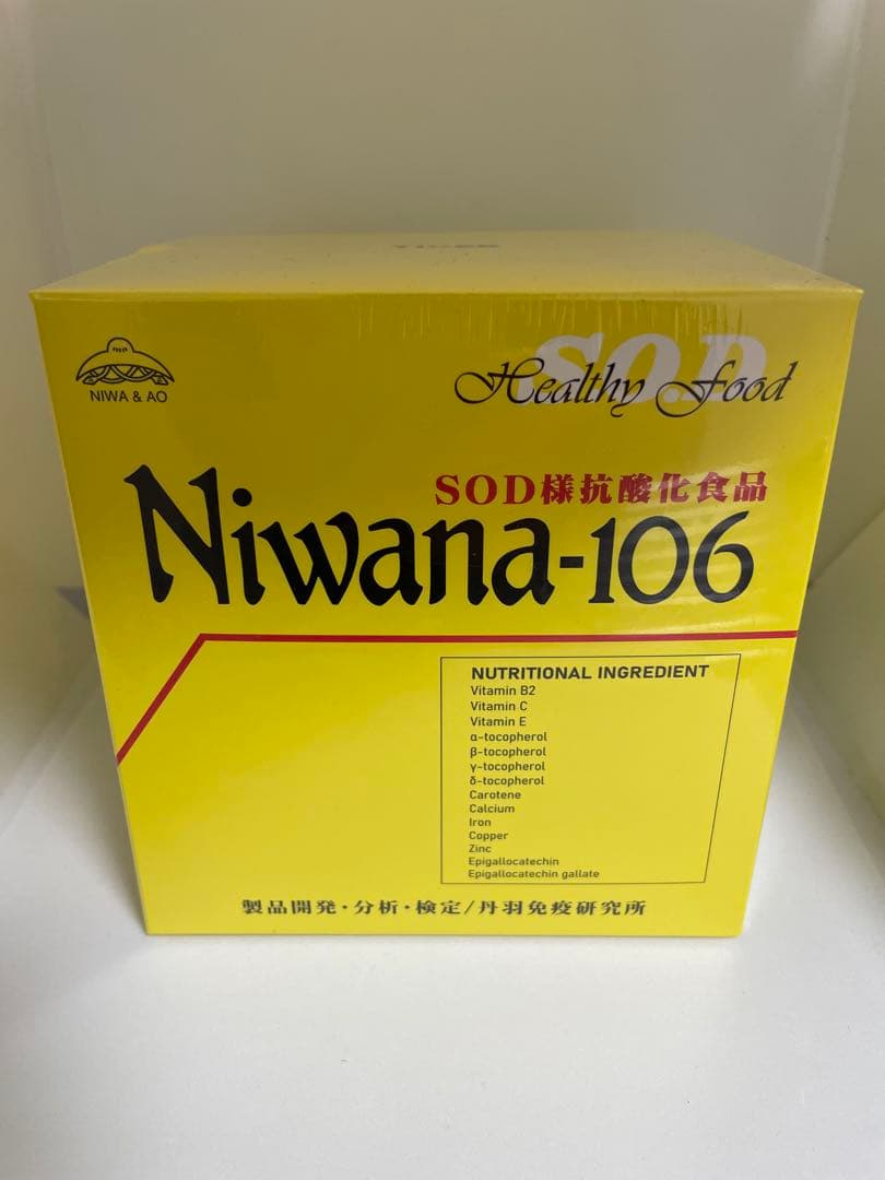 新品/未開封　免疫力アップ Niwana-106 SOD様抗酸化食品 90包 a