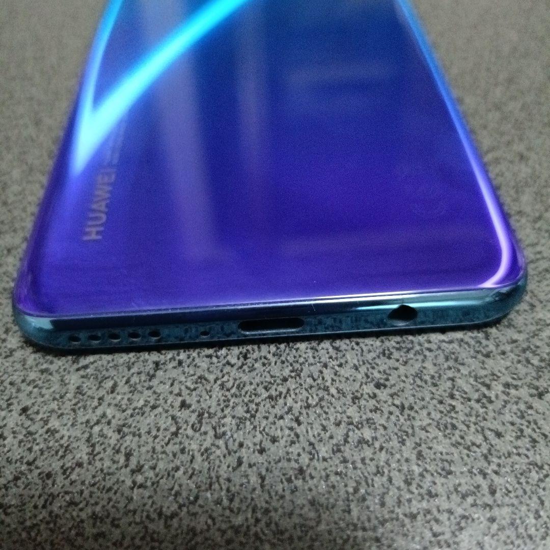 HUAWEI P30 Lite 本体 ピーコックブルー