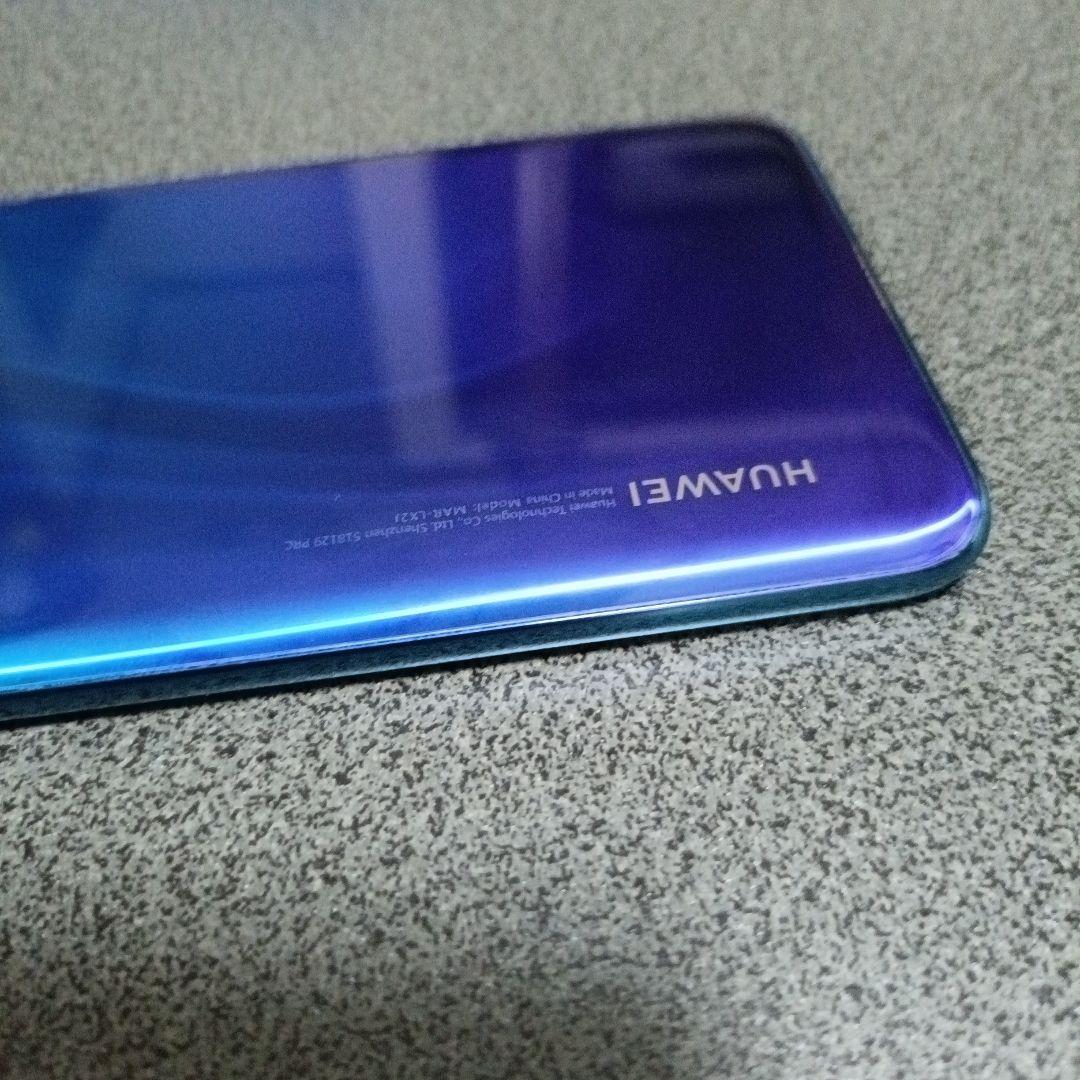 HUAWEI P30 Lite 本体 ピーコックブルー