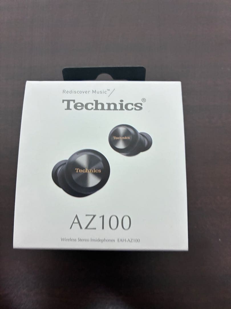 極美品！Technics ワイヤレスイヤホン AZ100 ブラック 保証書あり
