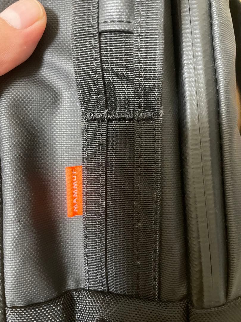 Mammut ブラックバックパック　美品