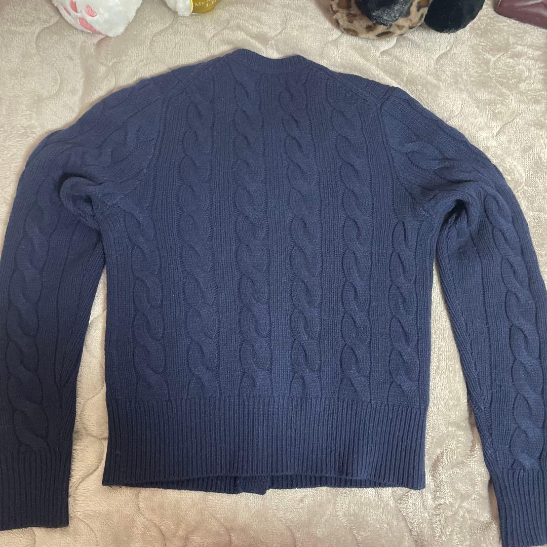 Polo by Ralph Lauren ネイビー カーディガン S